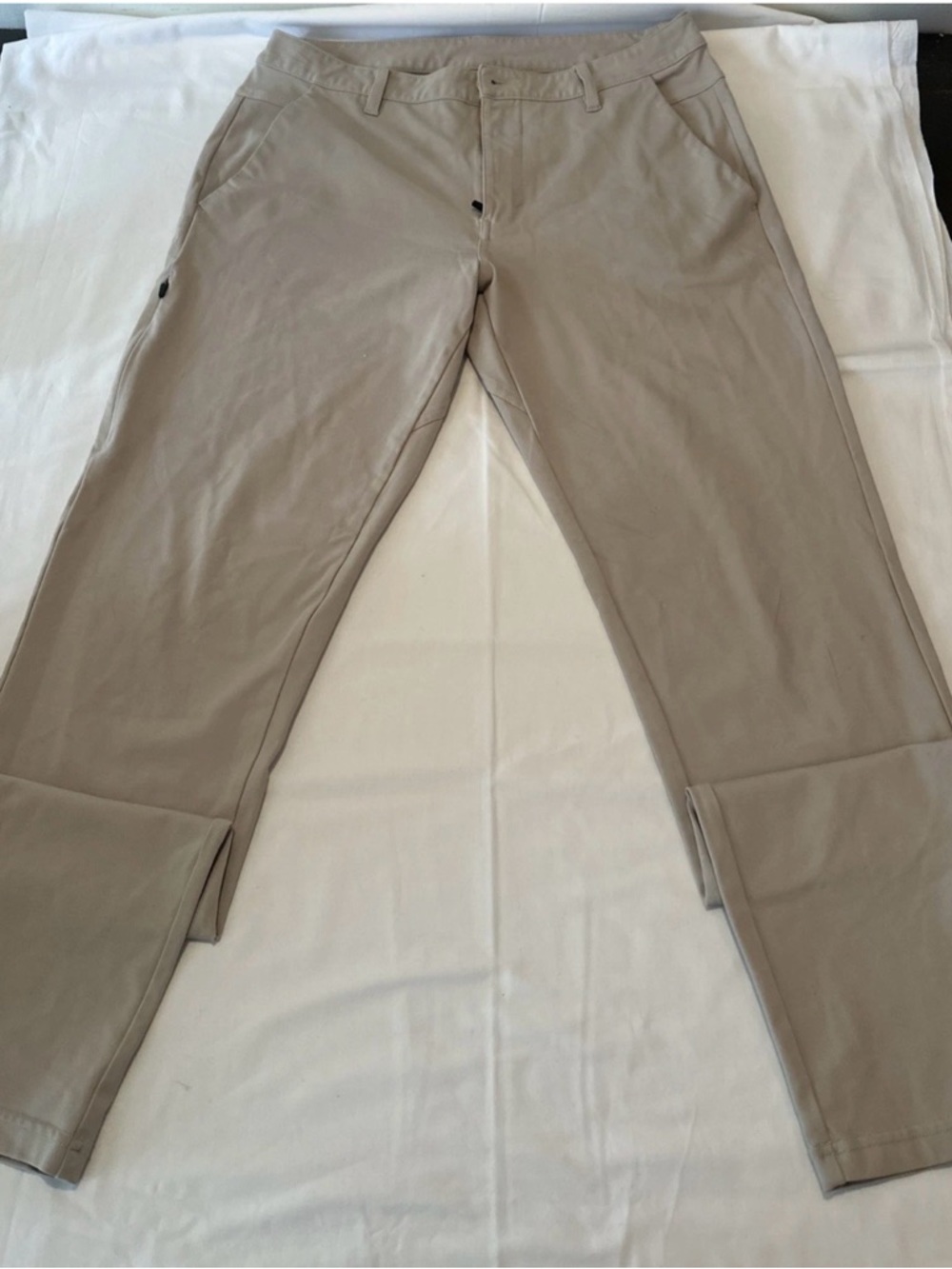 BYLT Basics Men's Khaki Straight-Leg Chinos